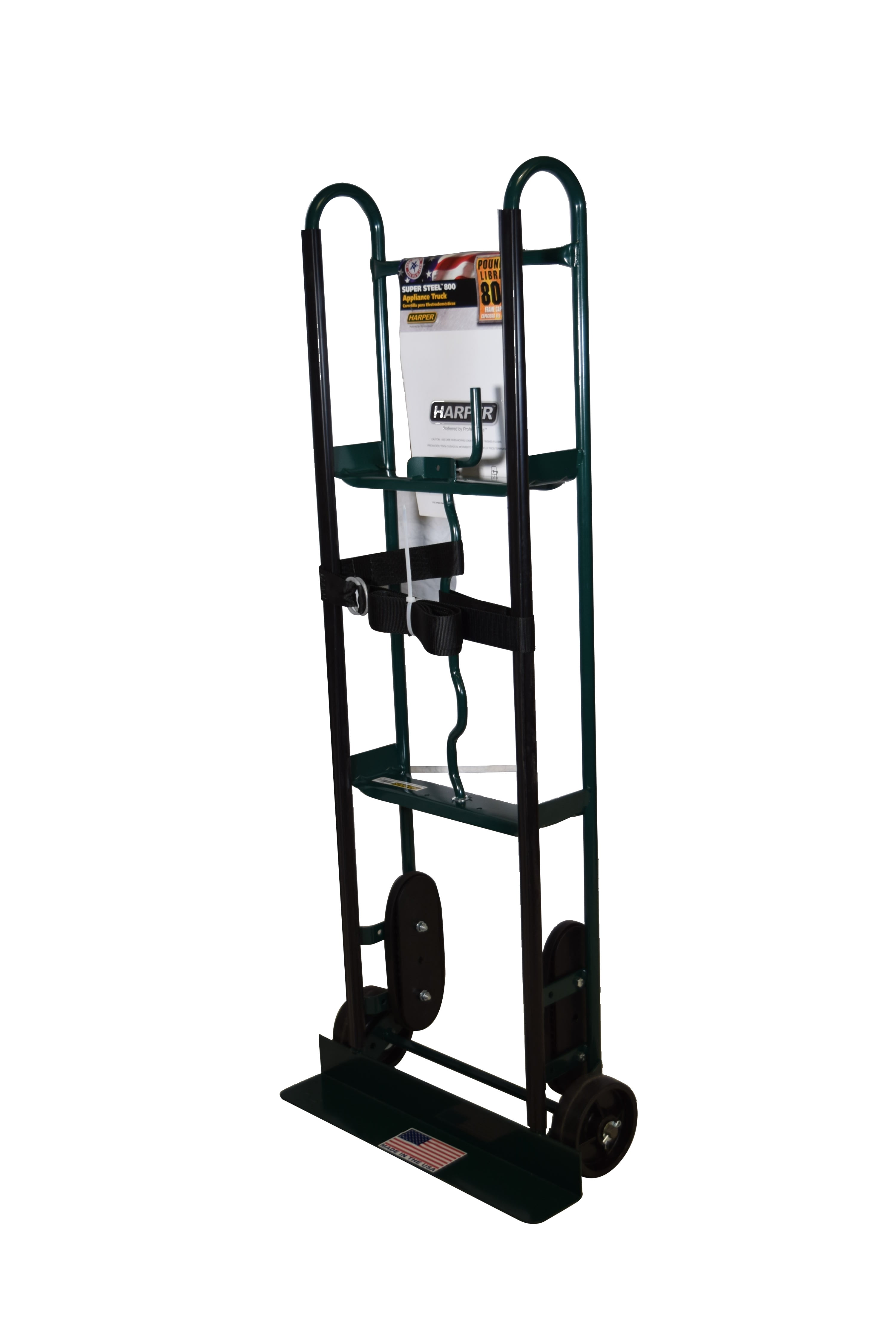 Harper Trucks 6781 800 lb. Capacity Appliance Hand Truck Dolly (Dark Green)