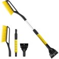 thumbnail image 1 of 35.4” Snow Brush Extendable wit Ergonomic Ice Scraper and Foam Grip for Cars (3 Parts Detachable), 1 of 8