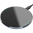 thumbnail image 1 of SHIQI-W1 Wireless Charger, 10W Qi-Certified Charging Pad with Aviation Aluminum Computer Numerical Control Technology Compatible with iPhone 16/16 Plus/16 Pro Max/15 14 13 12 and Samsung Galaxy Serie, 1 of 4