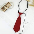 thumbnail image 3 of SIEYIO Dapper Boys' School Uniform Tie Children's Necktie for Weddings Preepy Look, 3 of 21