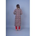 thumbnail image 2 of Aizza Trends Women's Cotton Febric Printed Embrodiery Work Straight Kurti Pant With Dupatta set, 2 of 5