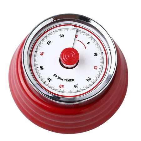

Retro Kitchen Timer Countdown Magnetic Long Ring Bell Alarm Loud 60-Minute home gadgets