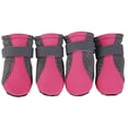 thumbnail image 1 of PENGXIANG Jouets pour Chiens Lit pour Chien Ensemble de 4 Chaussures pour Animaux avec Semelle Antidérapante Douce Maille Respirante et Bottes à Sangle Réglable, 1 of 2