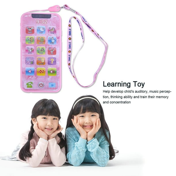 Téléphone simulé pour enfant éducatif jouet pour apprentissage