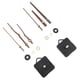 thumbnail image 1 of Kit de 2 juegos de movimiento de reloj, accesorios electrónicos deportivos útiles, mecanismo de cuarzo sin tictac, plástico, 1 of 6