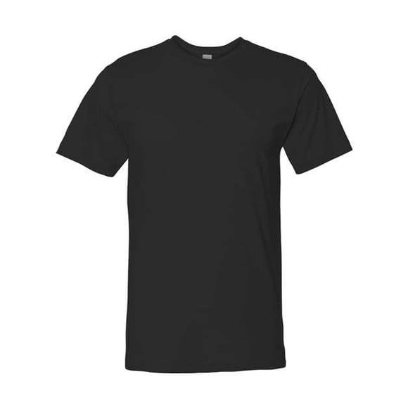 Camiseta de manga corta de LAT para hombre 6901 color negro talla pequeña