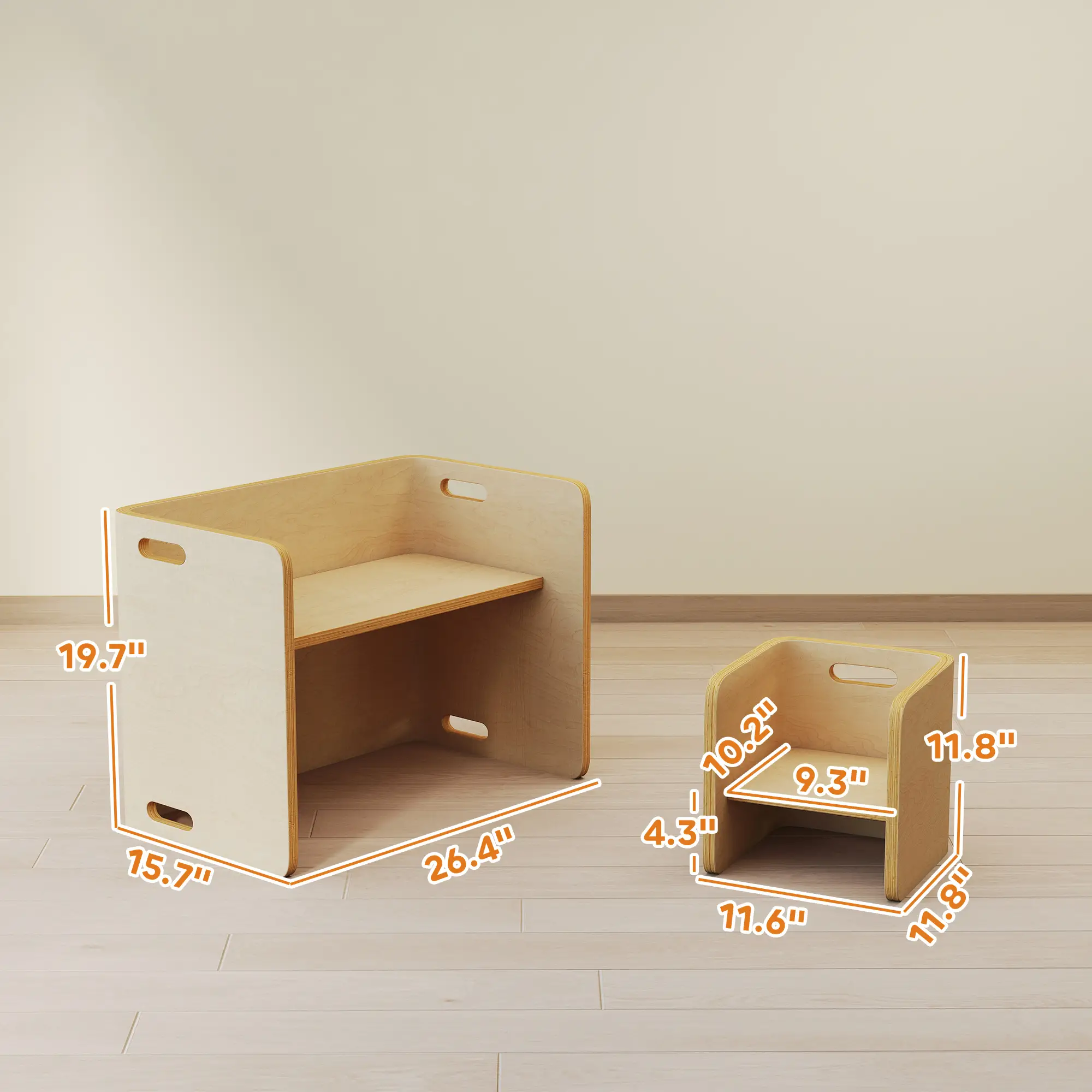 Kids Desk and Chair Set