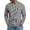 a-Grey22439, variant on FINALGANG Mens Long Sleeve Henley Neck TShirts With Waffle Knit Texture Slim Fit Casual Basic Top For Daily Wear Layering Purple XL