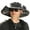 Camouflage Color, variant on Blarkrus Sun Hat with Fan Outdoor Sun Hat with Two Solar Rechargeable Fans Sun Hat with Large Brim,Army Green