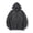 Dark Gray, variant on Aobny Solid T-Shirt Sweatshirt Pocket Mens Shirt Long Sleeve Big & Tall Hooded Shirts,Beige,L