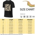 thumbnail image 3 of Jean Michel Basquiat Men's T Shirt Cotton Tee Basic Short Sleeve Crewneck Shirt Tops Black, 3 of 5