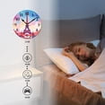 thumbnail image 4 of 14 Inch Wall Clock Battery Operated Silent Clock Decorative for Office, Kitchen, Outdoor, Living Room，Romantic Eiffel Tower Art, 4 of 4