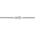 thumbnail image 4 of 925 Sterling Silver 1.75mm Round Box Chain 24 Inch, 4 of 5