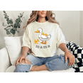 thumbnail image 2 of Comfort Colors Mama Duck Shirt Cute Duckling Graphic Tee Mothers Day Gift, 2 of 6