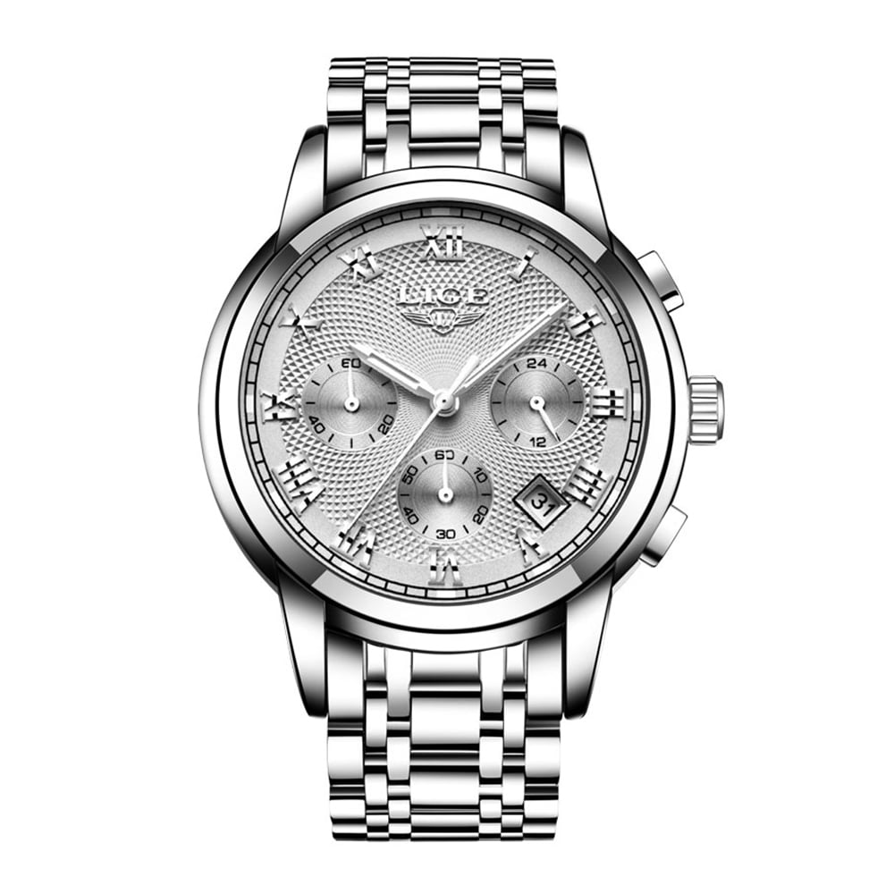 lige stainless steel watch