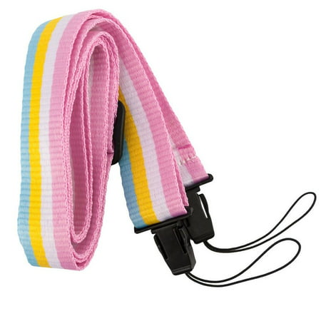 Shoulder Neck Strap For the Fuji Instax Mini 9 8 8+ Camera Rainbow Striped - Top