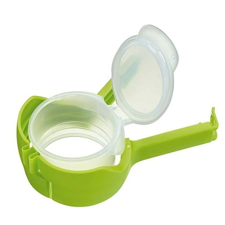 

Xinqinghao Cover Storage Pour Bag Freezer Fresh Seal Food Sealing Clip Sealer Clamp Fridge Housekeeping & Organizers Green