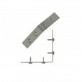 thumbnail image 3 of Dritz Campaign Textured Right Angle, Small, 3 Pack, Nickel, 3 of 8