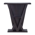 thumbnail image 2 of Bowery Hill Contemporary Wood 3-Shelf Console Table in Espresso Finish, 2 of 5