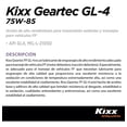 thumbnail image 2 of Aceite Transmisión Manual Kixx Geartec Gl-4, 75w-85 1l, 2 of 5