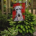thumbnail image 2 of Carolines Treasures SC9754GF Flocons de Neige Rouges de Cerf Écossais Drapeau de Vacances Taille du Jardin, 2 of 3