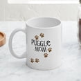 thumbnail image 3 of CafePress - Puggle Mom Mug - 11 oz Ceramic Mug - Novelty Coffee Tea Cup, 3 of 3