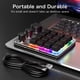 thumbnail image 5 of Teclado Mecánico, 2.4G Cableado 16 Teclas LED De Teclado Retroiluminado Con 3 Perillas, 3 Modos Teclados Personalizables Compactos Para Escritorio Para PC Portátil,, 5 of 7