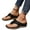 Black, variant on Mostsola Orthopedic Sandals for Women Comfortable Wedge Flip Flops Bohemian Summer Slides Shoes