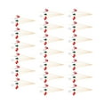 thumbnail image 3 of Tachiuwa 100Pcs Christmas Cocktail Picks Appetizer Picks 4.7 inch Cocktail Sticks Fruit Picks Christmas Food Picks for BBQ Drinks Cake, 3 of 9