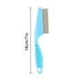 thumbnail image 2 of Pet Comb Stainless Steel Cat Comb Flea Comb Blue Large, 2 of 2