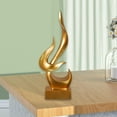 thumbnail image 6 of deevoka Abstract Flame Statue Collection Decorative Statue for Entryway Cabinet Home M, 6 of 9