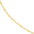 thumbnail image 4 of 14K Two-Tone Men & Women's 18" 2.10mm Twisted Dorica Chain Necklace, 4 of 4