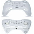 thumbnail image 3 of QUMOX Manette Sans Fil Manette Joypad Télécommande pour Nintendo Wii U Pro, Blanc, 3 of 5