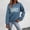 Navy, variant on Grandma Print Women's Sweatshirt Long Sleeve Crewneck Relax Fit Spring Fashion Pullover Sweater Fall Tops