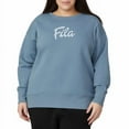 thumbnail image 4 of FILA Ladies' Logo Crewneck, Blue, Large, 4 of 4