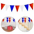 thumbnail image 6 of 59ft Bunting Jubilee Flags Red White Blue Street Party Banner Decorate, 6 of 9