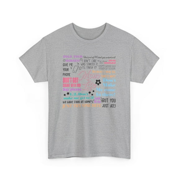 Mom life for mother's day for mom Mama mother's day gifts Unisex Cotton Tee