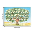 thumbnail image 3 of Family Tree Chart To Fill in 6 Generation Genealogy Poster Blank Fillable Ancestry Chart Print Family Tree Picture Frame Wall Gift for Family Member, 3 of 6