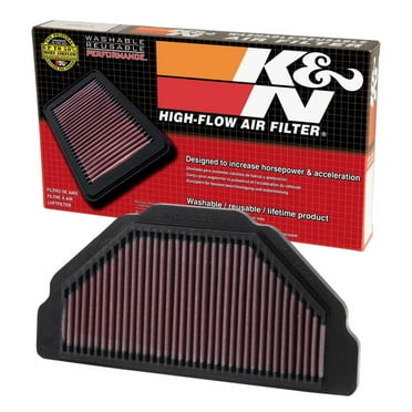 K&N Engine Air Filter: High Performance, Premium, Powersport Air Filter: 1998-2008 KAWASAKI (ZZR600, Ninja ZX-6, ZX600 Ninja ZX-6R) KA-6098