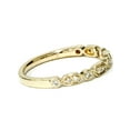 thumbnail image 3 of Bague Empilable de Mariage en Diamants 1/6 Ct en Or Jaune 14 K, 3 of 4