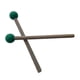 thumbnail image 3 of 1 par de mazos de percusión de mazo de goma, mazos de campana de xilófono, palos de Glockenspiel, mazo con mango de madera, de instrumentos shamjiam Mazos de percusión, 3 of 6
