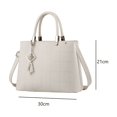 thumbnail image 2 of Bolso De Mujer Versátil Y Exquisito Pu Impermeable Color Beige, 2 of 2