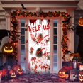 thumbnail image 5 of hojas de pegatinas de ventana para decoración de fiesta de Halloween, pared de terror, 5 of 5