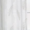 thumbnail image 4 of Better Homes & Gardens Embroidered Botanical Valance & Tier Set, Indoor, 3-Piece Curtain, Vanilla Dream, 60" W x 36" L, Adult, 4 of 6