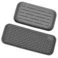 thumbnail image 1 of 2 piezas de esponja para fregadero de cocina y baño, bandeja para jabón, bandeja para tocador, soporte para jabón, bandeja para secar el baño, 1 of 6