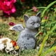 thumbnail image 1 of Decoración del hogar, decoración de habitaciones, decoración de paredes, adorno de lápida conmemorativa para mascotas, hogar, jardín, patio, gatos, cachorros, monumento de resina, 1 of 9