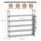 thumbnail image 3 of Organizador de zapatos VILICK, 5 niveles, para 20 a 25 pares, color gris, 3 of 8