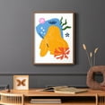 thumbnail image 6 of Matisse CDLVI in Brown Solid Wood Framed Print No Nail Hanging, 6 of 6