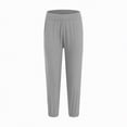 thumbnail image 4 of kpoplk Boy's Sweatpants Straight Leg Athletic Open Bottom Pants High Waisted Drawstring Active Joggers with Pockets(Light Gray,7-8 Y), 4 of 9