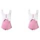 thumbnail image 3 of Advancent Poliéster Stay Cómodo y elegante Vestido de una pieza con nudo de lazo para mujeres viajeras Hoja de loto Modificar cintura Strechy Type8 NO8, 3 of 6